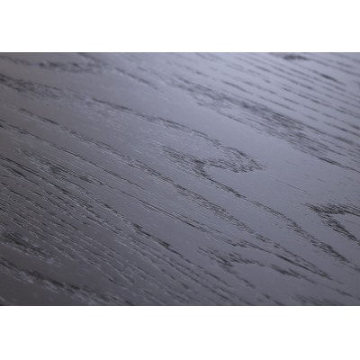 モル 120×40コンソールテーブル ホワイトオーク　黒塗装