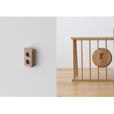 ウォールラック ホワイトオーク W90