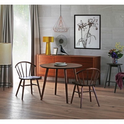 アンチェア ウォルナット【天然木製】【5年保証】【高野木工】【配送不可地域：離島】