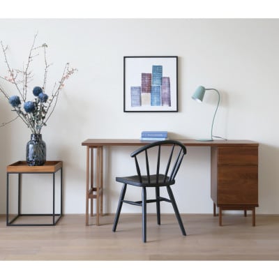 アンチェア ブラック【天然木製】【5年保証】【高野木工】【配送不可地域：離島】