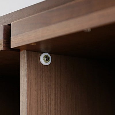 本棚  レッチェ 180マガジンレコードラック ウォルナット【10年保証】【高野木工】【配送不可地域：離島】