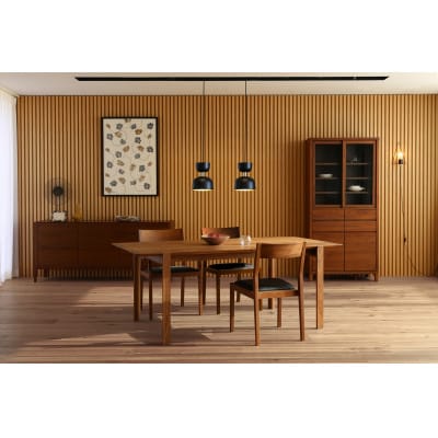 レトン ダイニングテーブル オーク 200×90cm【10年保証】【高野木工】