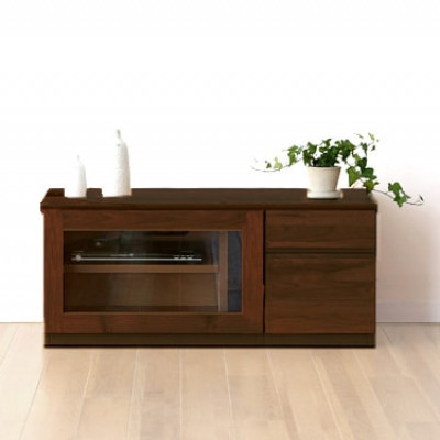 天然木 TVボード　アスター 90TVボードセットA ウォルナット材【高野木工】