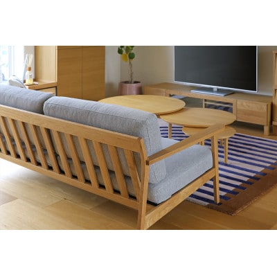 セブソファ 2.5人掛け オーク【高野木工】