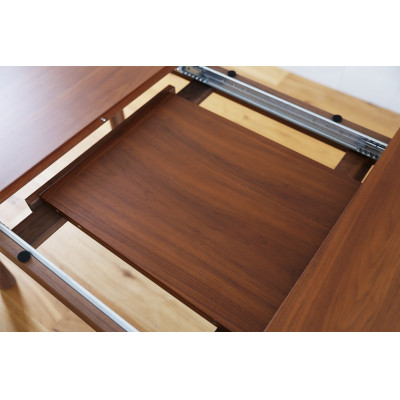 伸長式ダイニングテーブル ORPオープW140～180cm ウォルナット【10年保証】【高野木工】