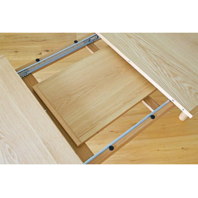 伸長式ダイニングテーブル ORPオープW160～200cm ホワイトオーク【10年保証】【高野木工】