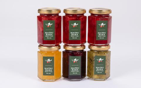 博多あまおうのジャムと季節のジャム6本セット