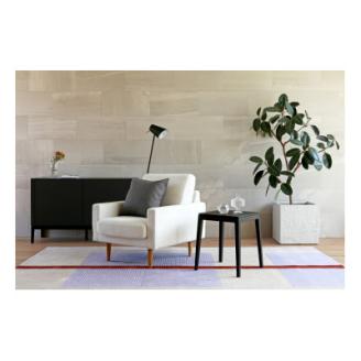 モル 120サイドボード ホワイトオーク　黒塗装