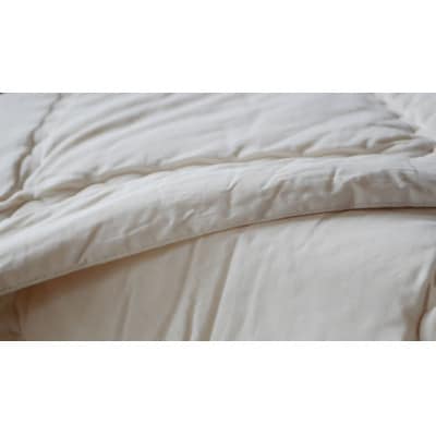 ピュアコットン薄掛ふとん+オリジナルフランネル掛ふとんカバーセット(DLサイズ:190×210cm)