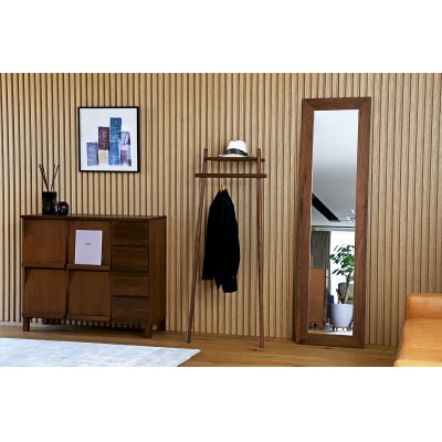 エリスタ ハンガーラック ウォルナット