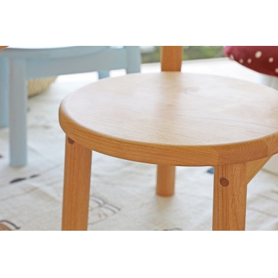 ニカ キッズチェア クリア塗装