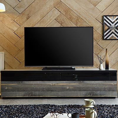 幅180cmブルックリン風テレビ台 フレッド【カラー:ブルックリン】【配送不可地域：離島】