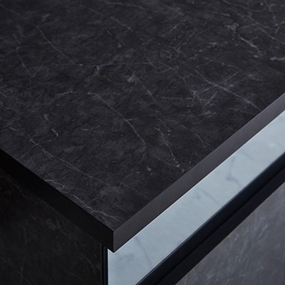 幅180cmブルックリン風テレビ台 フレッド【カラー:ストーンブラック】【配送不可地域：離島】