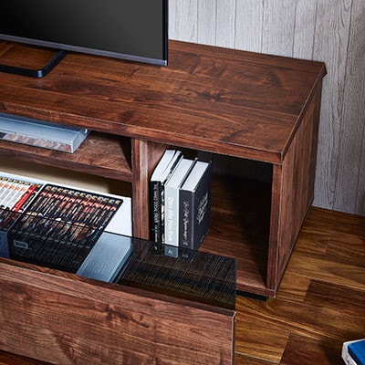 幅180cmブルックリン風テレビ台 フレッド【カラー:アッシュグレイ】【配送不可地域：離島】