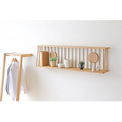 ウォールラック ウォルナット W90