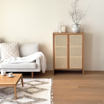 ブレス 80キャビネット オーク【キャビネット】 【10年保証】【高野木工】