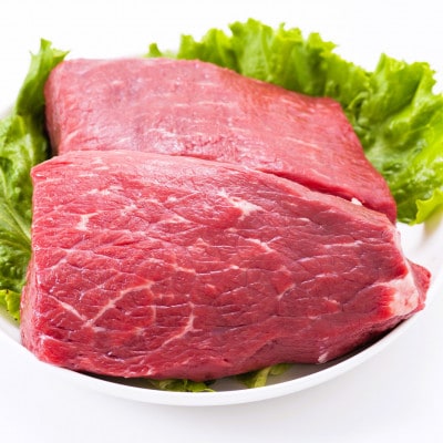 訳あり!【A4～A5】博多和牛モモブロック(ローストビーフ用)約1kg(約500g×2P)(筑後市)【配送不可地域：離島】