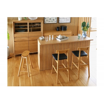 ヴィネ 120下台 天板セット オーク【10年保証】【高野木工】