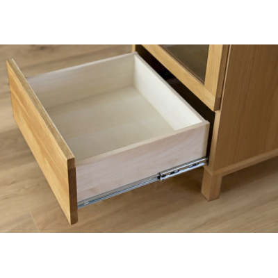 木製サイドボード レッチェ50サイドボード右開き ホワイトオーク【10年保証】【高野木工】