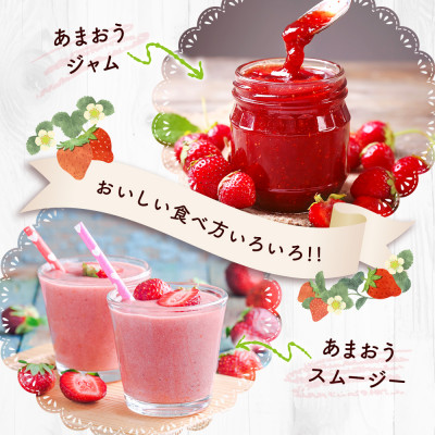 【1月より順次発送】福岡県産 あまおう 1500g(250g×6パック)(筑後市)【配送不可地域：離島】