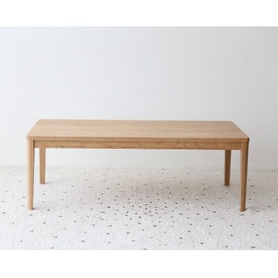 プレーンリビングテーブルWO(135×50×38cm)【高野木工】