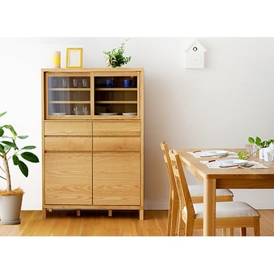 カノ　85カップボードWO【高野木工】