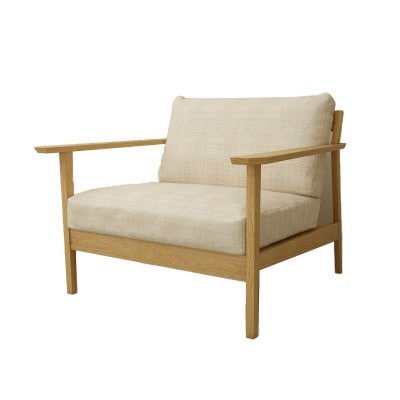 セブソファ 1人掛け ホワイトオーク【高野木工】