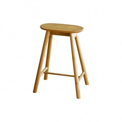ルーベ 40ハイスツール ホワイトオーク