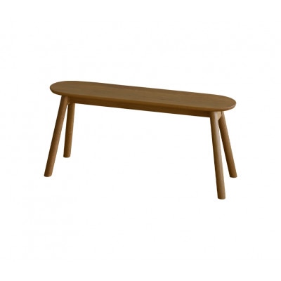 ルーベ  90ワイドスツール ウォルナット