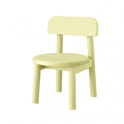 ニカ キッズチェア レモンイエロー