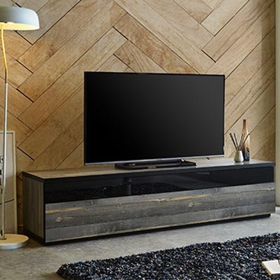 幅180cmブルックリン風テレビ台 フレッド【カラー:ブルックリン】【配送不可地域：離島】