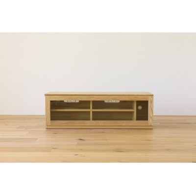 アスター 120TVガラス扉セット ホワイトオーク