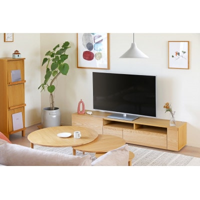 パタン 150TVボード ホワイトオーク