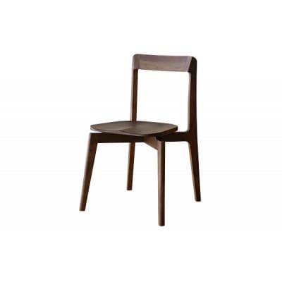 リアルトチェアウォルナット 木座