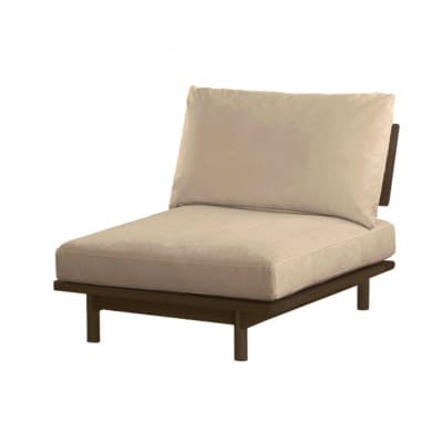 1人掛けソファ 木フレーム MOLEN 1Pソファ ウォルナット材 【高野木工】【配送不可地域：離島】