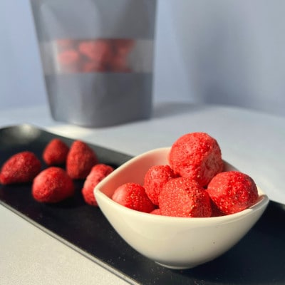 フリーズドライあまおう【円らか】20g×2袋(筑後市)