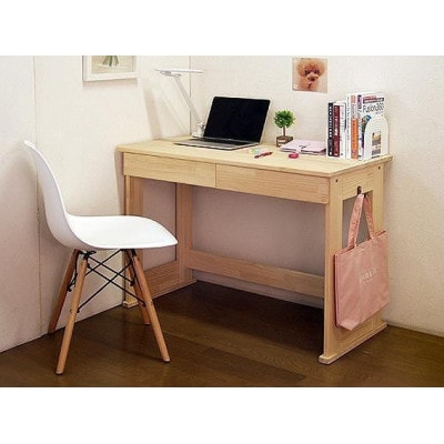 ハンドメイド天然木パイン材デスク(学習机)「リード」