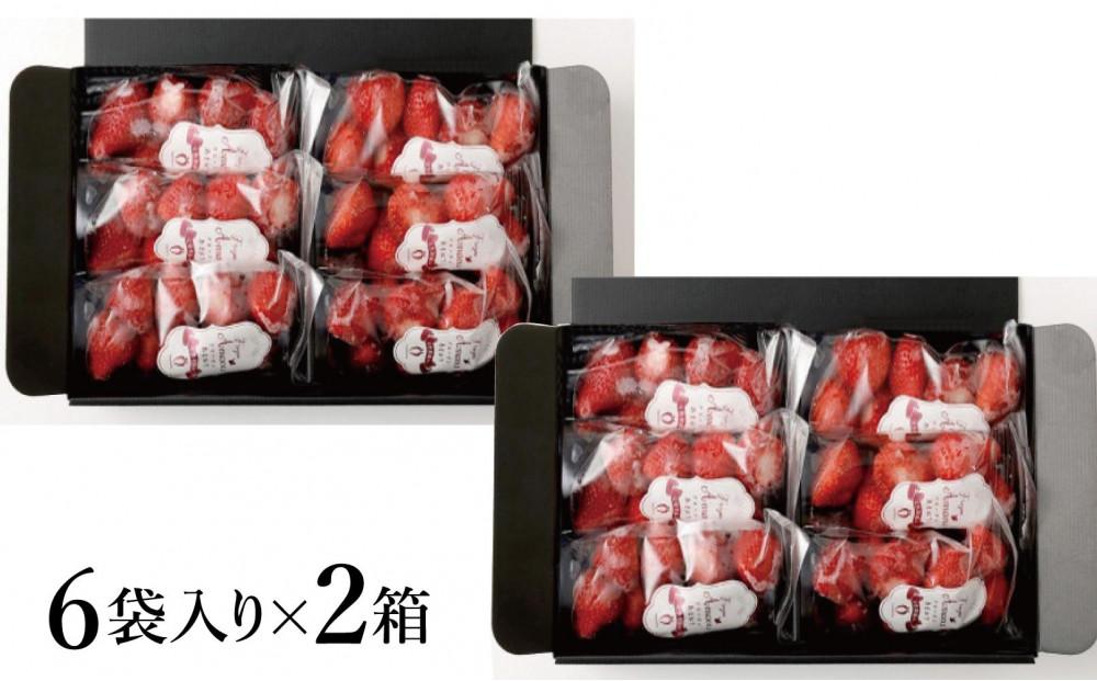 武下さんちの冷凍あまおう「濃いするフローズン200g」×12袋