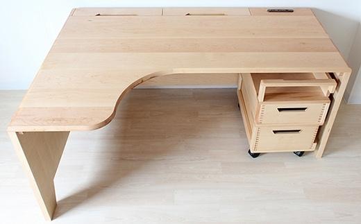 オル　デスク(ハードメープル)