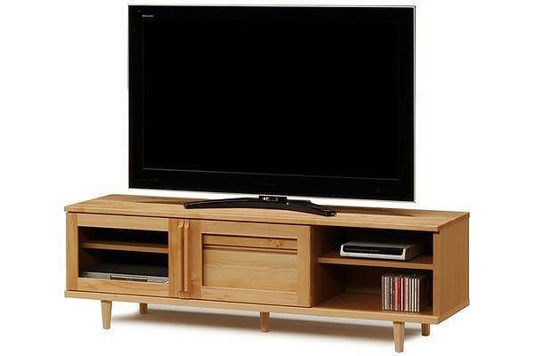 【幅150 奥行45.5 高さ47.5】エヴァ150テレビボード