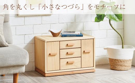 総桐鏡台「小さなつづら」（収納移動型）