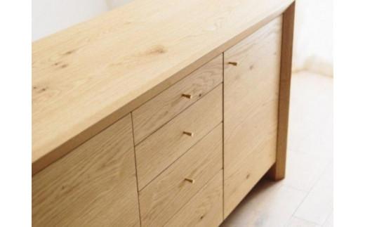 アミーコ チェスト&ドア168【材種：オーク】