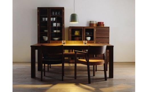 フレックス ウッドダイニングテーブル154 ウォールナット