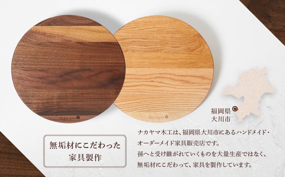 ピザ・ワンプレート M（ウォールナット）ランチョンマット