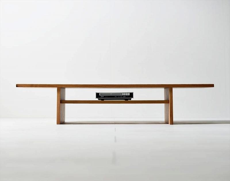 シンプルでおしゃれなテレビボード　konojiＴＶボード120／オーク　テレビ台　無垢材　天然木　ロータイプ　完成品　ローボード　ローテーブル　センターテーブル　パソコンデスク　本棚