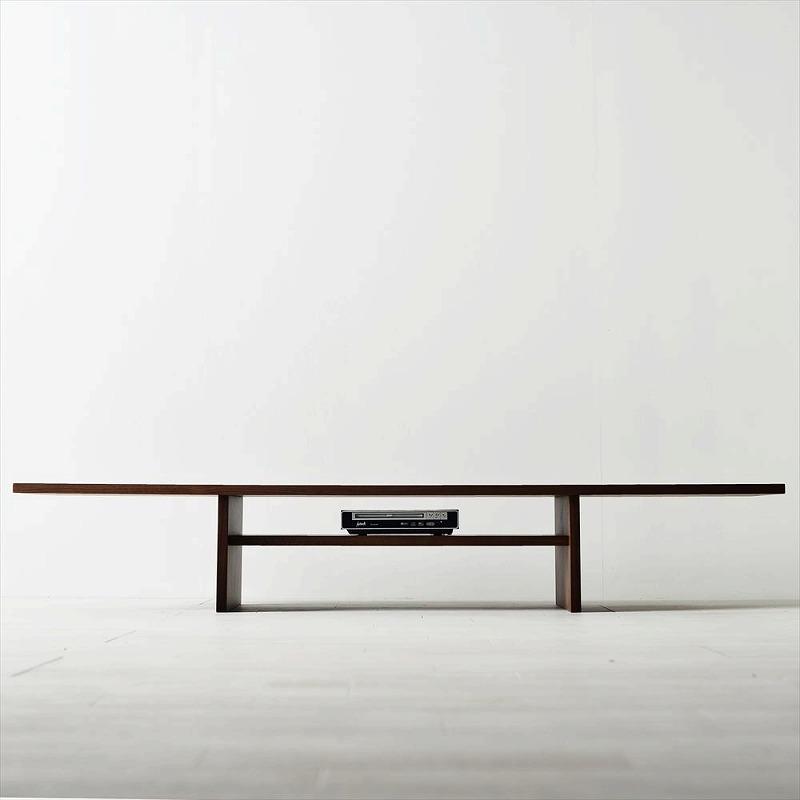 シンプルでおしゃれなテレビボード　konojiＴＶボード150／ウォールナット　テレビ台　無垢材　天然木　ロータイプ　完成品　ローボード　ローテーブル　センターテーブル　パソコンデスク　本棚