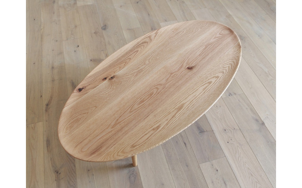BORDO Oval Table 105 oak