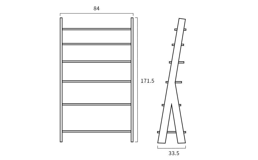SCALA Shelf 084 walnut
