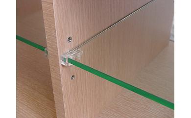 【Canvas TVボード　オーク材】バランスの良い形とシンプルさが飾る物を引き立たせるおしゃれなローボード＜オーク材ツキ板　オイルフィニッシュ＞