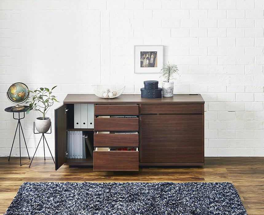 ストレージ 180サイドボード【オークナチュラル】